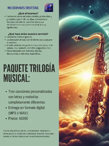 Paquete Trilogía Musical